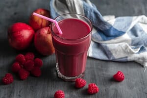 Strawberry Red Detox Smoothie